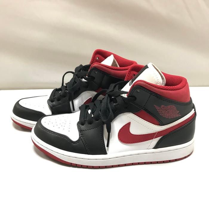中古】NIKE エアジョーダン1 メンズ スニーカー 554724-122 ホワイト 