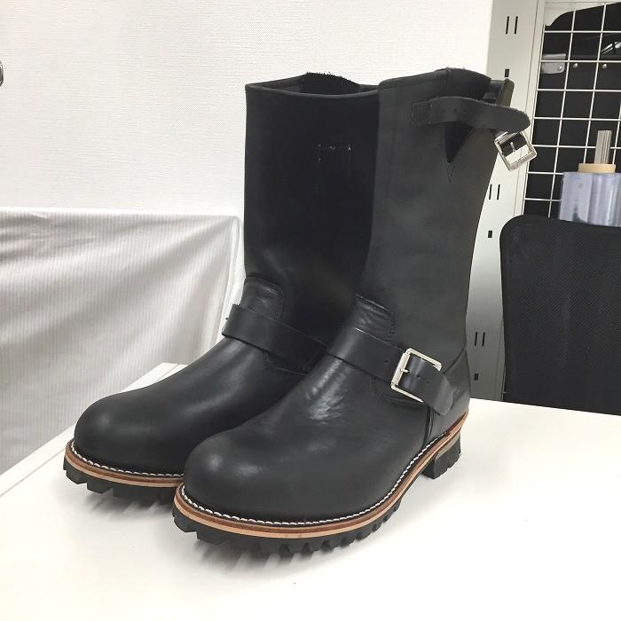 中古】ゴリラ gorilla エンジニアブーツ レザー ブラック HH 中古】ゴリラ gorilla エンジニアブーツ レザー ブラック HH