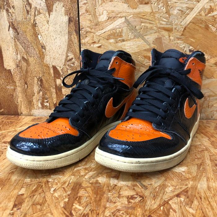 NIKE メンズ スニーカー エアジョーダン1 SHATTERED BACKBOAED3.0 