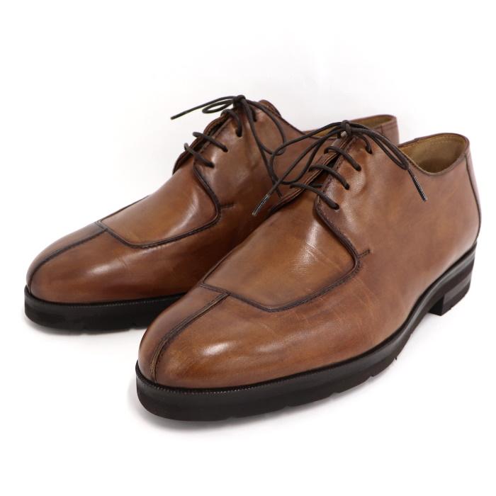 史上一番安い Berluti 中古 ベルルッティ メンズ ドレスシューズ サイズ 6 ブラウン レザー シューズ