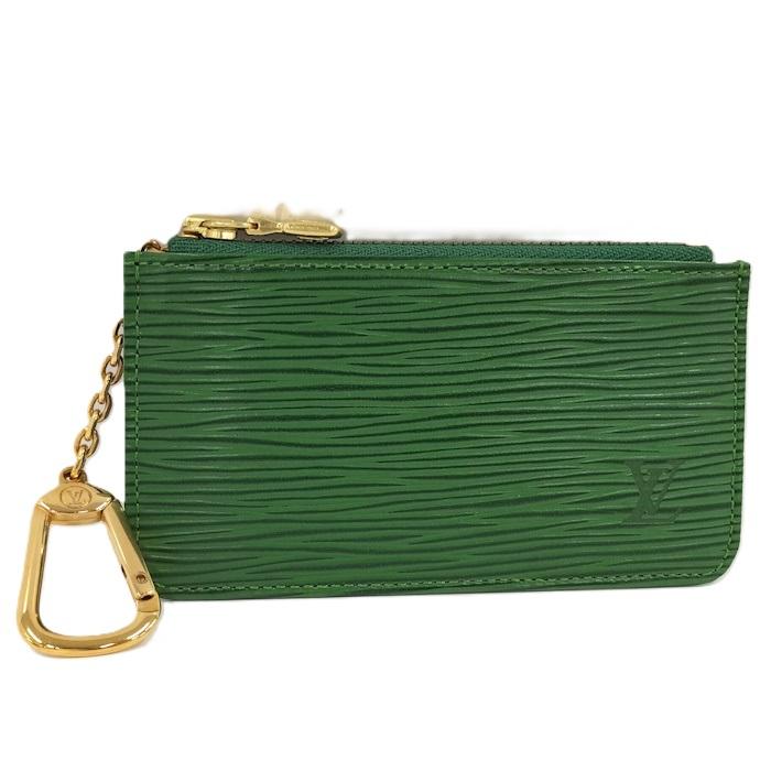 ルイヴィトン エピ ポシェットクレ ケース M63804ボルネオグリーン LOUIS VUITTON（ルイ・ヴィトン） ポシェット クレ コインケース エピ