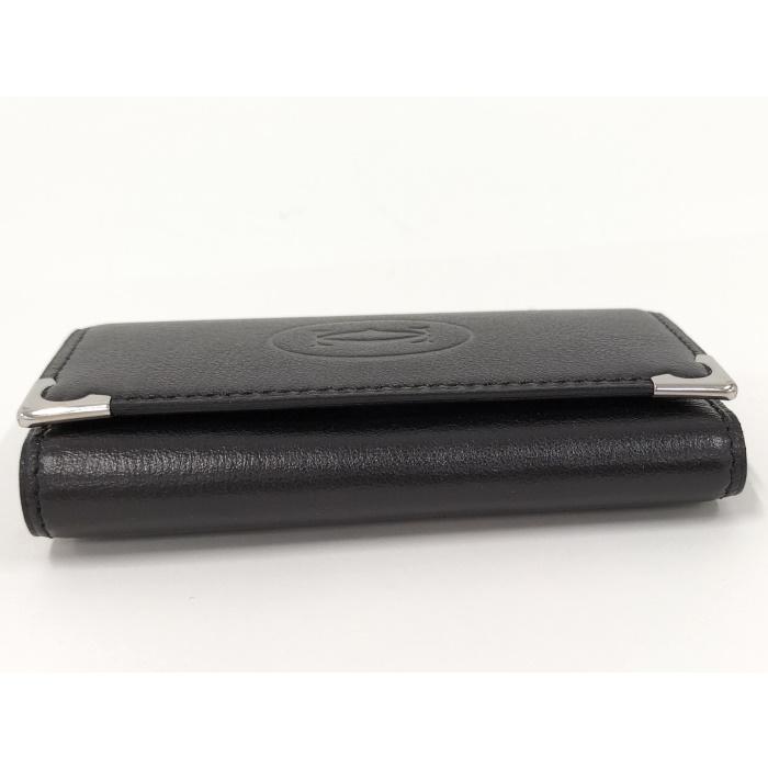 Cartier（カルティエ） CARTIER 4連 キーケース レザー ブラック