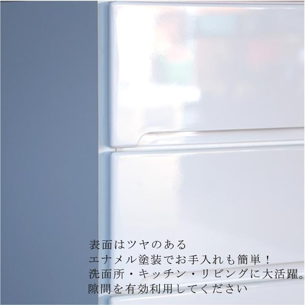 すきま収納 スリム収納 すきま家具 30幅 30cm 隙間収納 隙間家具 完成品 日本製 木製の画像