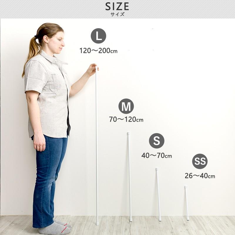 突っ張り棒 長い ロング おしゃれ つっぱり棒 伸縮ポール カーテンレール 細い L1 0cm 4t001 カーテン レールのインテリアデポ 通販 Yahoo ショッピング