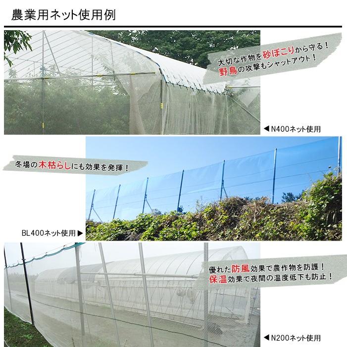 ネット 網 防風ネット 農業用ネット 園芸用 9mm目 オーダー 幅210