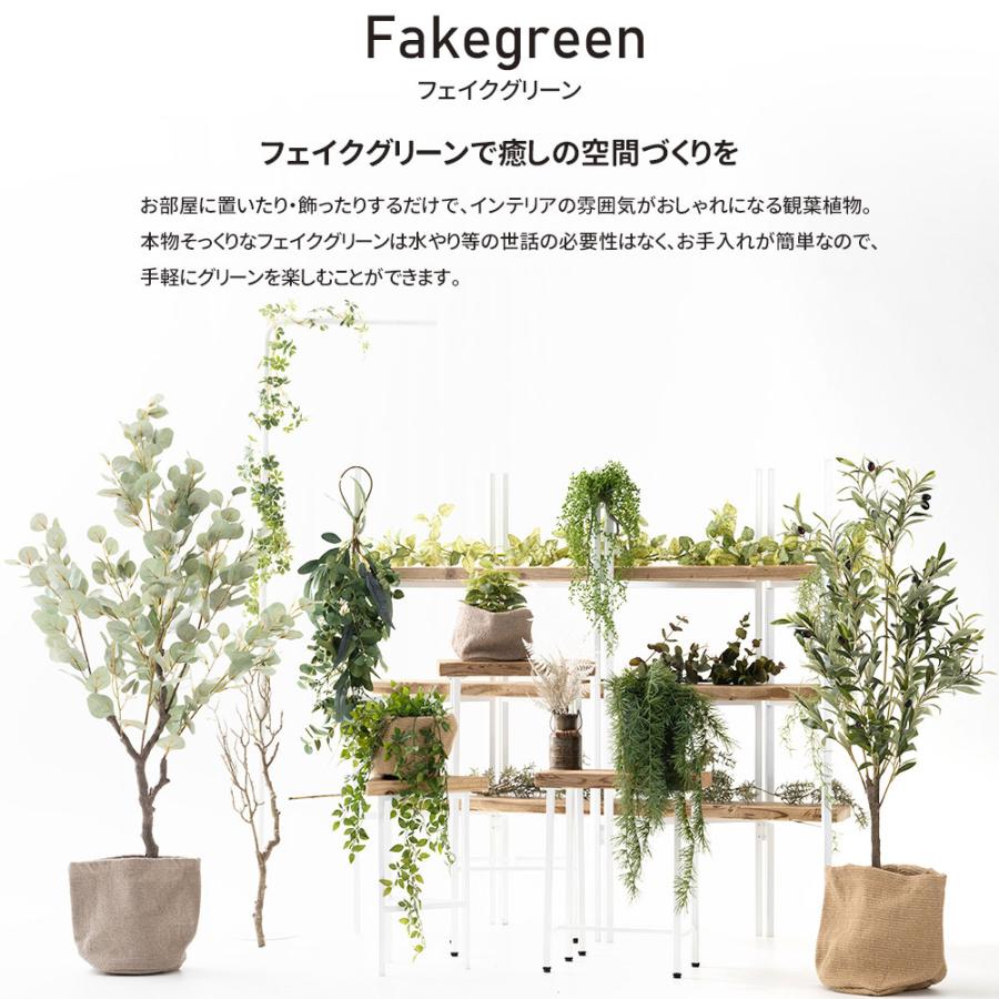 フェイクグリーン 壁掛け 壁 吊り下げ 観葉植物 人工 造花 インテリアグリーン モミ ハンギングスワッグ CSZ｜interior-depot｜02