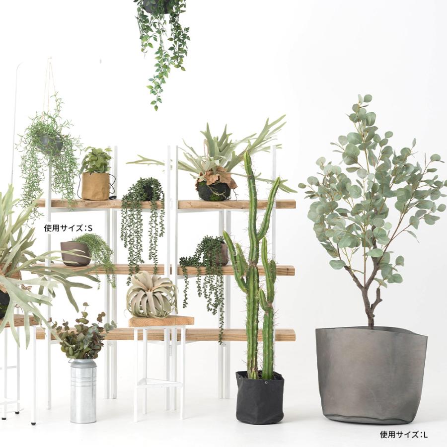 鉢カバー プランターカバー おしゃれ 本革 レザー 室内 3号 直径10cm