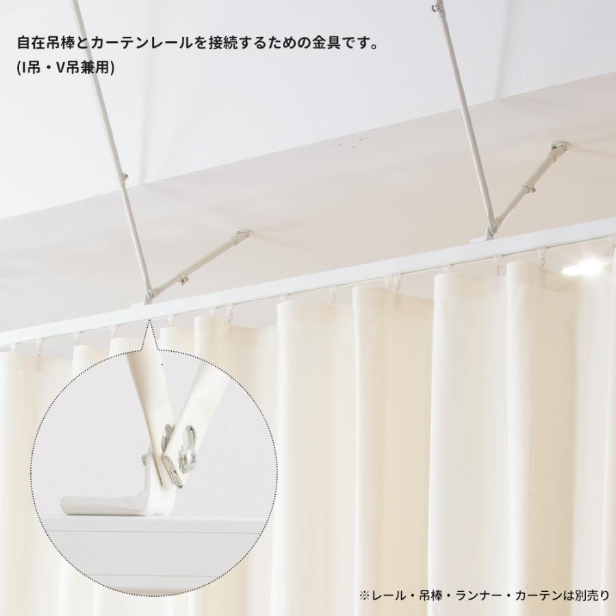 病院用 医療用 カーテンレール 部品 パーツ H型リブレール専用 吊金具S