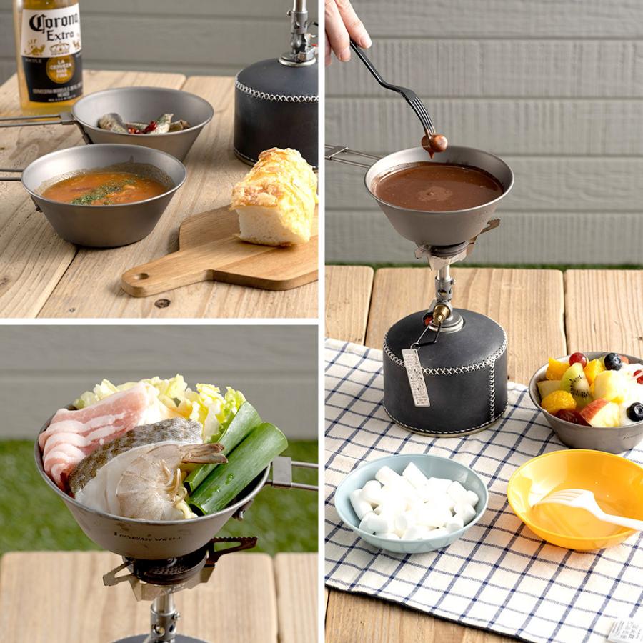 シェラカップ チタン 直火 キャンプ 食器 皿 軽量 アウトドア カップ