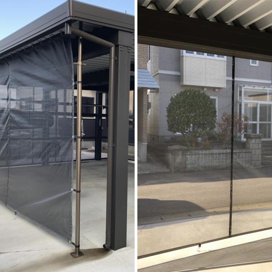 防雪ネット カーポート 防風ネット オーダー 防炎 目隠し ベランダ