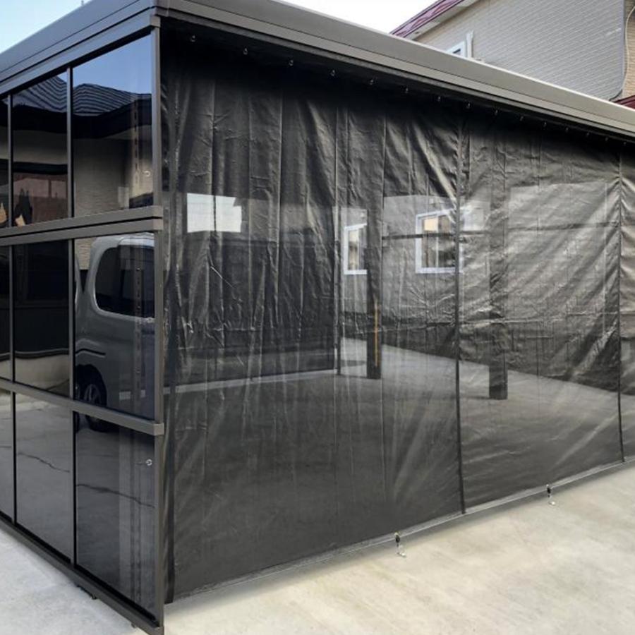 カーポート新品譲ります。（取付も可能） 防雪ネット カーポート 防風ネット オーダー 防炎 目隠し ベランダ