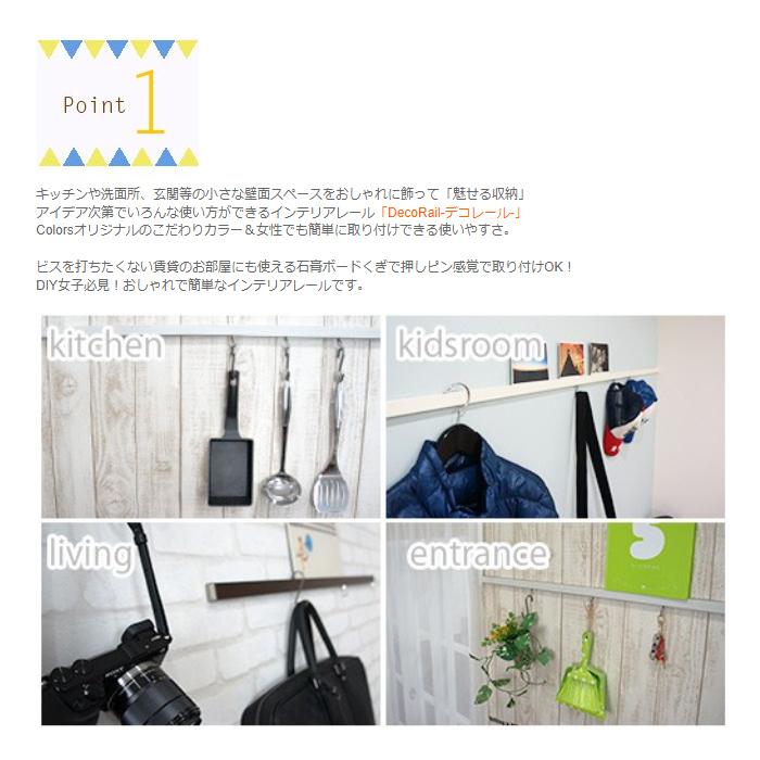 ピクチャーレール 壁 Diy ディスプレイ 壁面収納 インテリア デコレールセット 10cm 50cm Sprdr05 カーテン レールのインテリアデポ 通販 Yahoo ショッピング