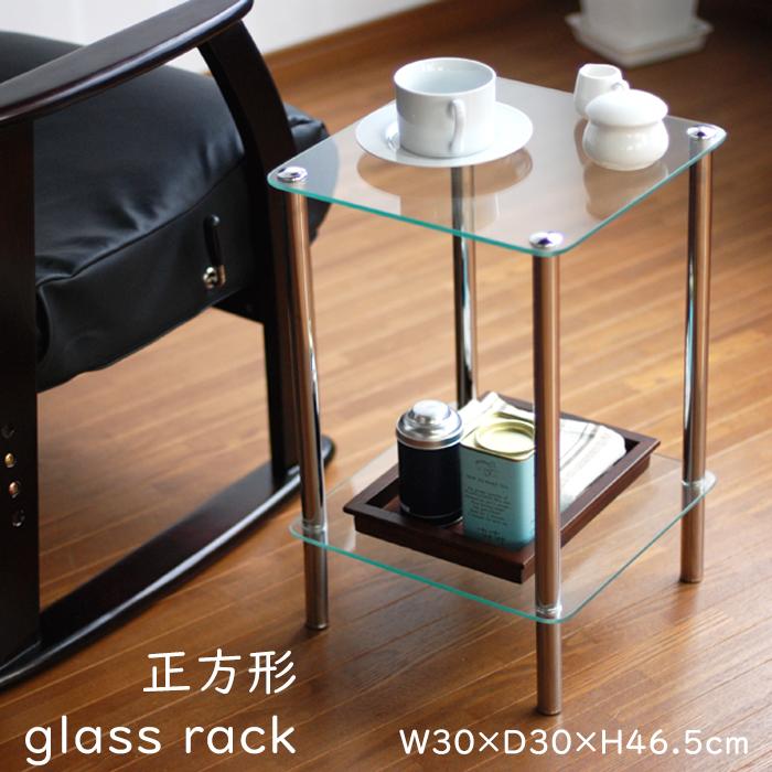 サイドテーブル ガラス おしゃれ 人気ショップが最安値挑戦 小型テーブル 正方形 スーパーセール テーブル ガラスラック シンプル