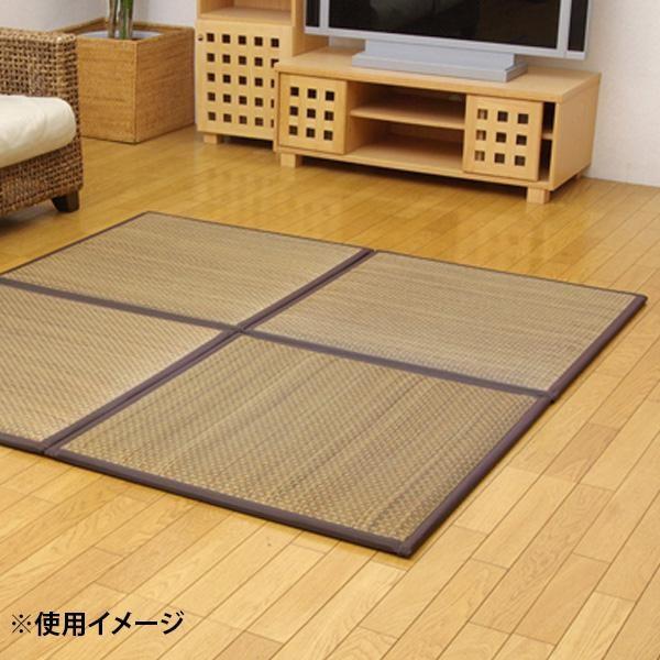 タイド ブラウン Ab インテリアショップファイン ユニット畳 畳 タイド 置き畳 インテリアショップファインの置き畳 2 3cm 9枚1セット