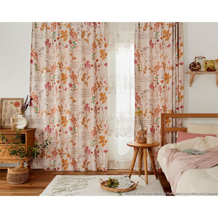 スミノエ ディズニー カーテン プー/フロムフレンズ（POOH/From