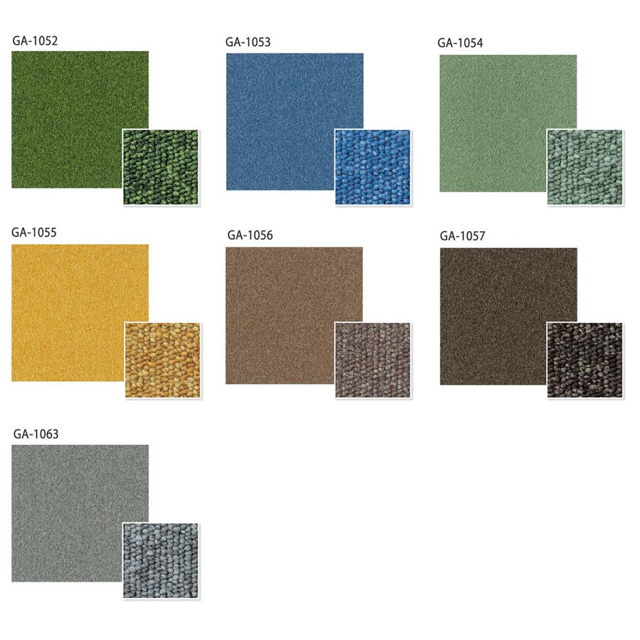 東リ（TOLI） タイルカーペット GA-100 防汚 安全 オフィス 店舗 事務