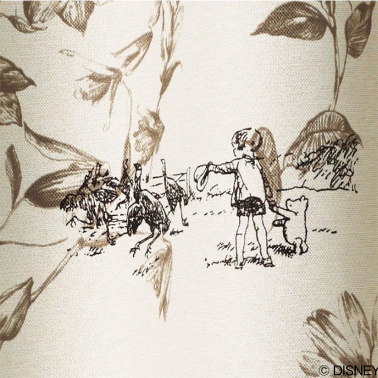 スミノエ ディズニー カーテン プー/シーン（POOH/Scene）100×178cm 1