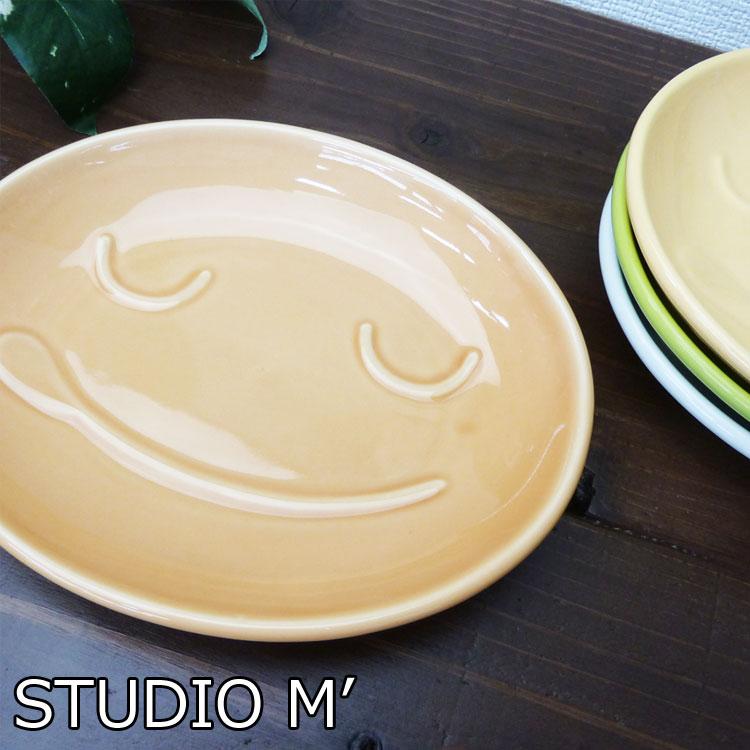 studio m' スタジオエム マルミツポテリ｜ ヤンミー 深皿 子供