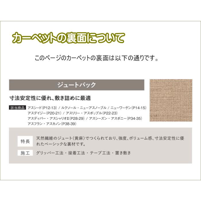 カーペット ウール100% アスワン 防炎 制電 防虫 遮音 床暖房対応 防ダニ ニューワーゲン 幅191〜210ｃｍＸ長さ331〜360ｃｍまで_3