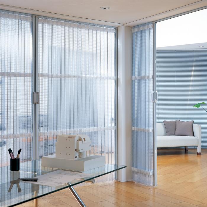 ニチベイ（Nichibei） アコーディオンカーテン ドア 間仕切り やまなみ