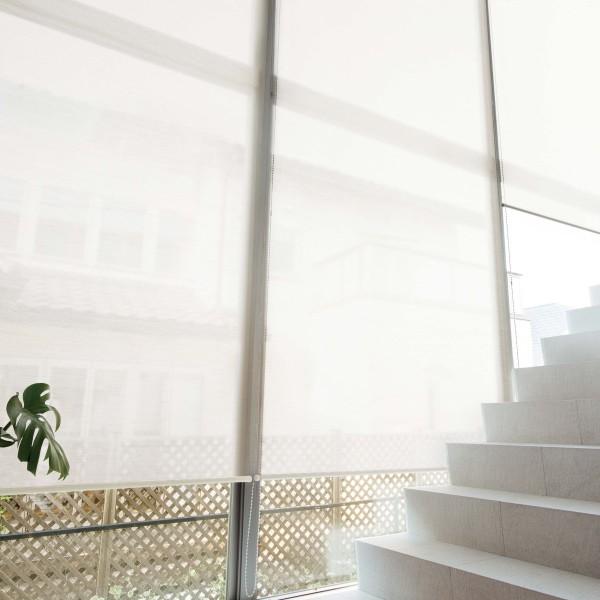 ロールスクリーン オーダー ニチベイ ソフィ 防炎 UVカット 省エネ 遮熱 スクレ遮熱 N9241〜N9245 幅200.5〜240cmＸ高さ161〜200ｃｍ