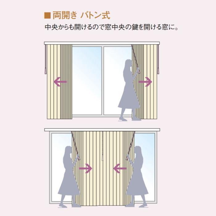 ニチベイ（Nichibei） 縦型ブラインド アルペジオ オプション バトン