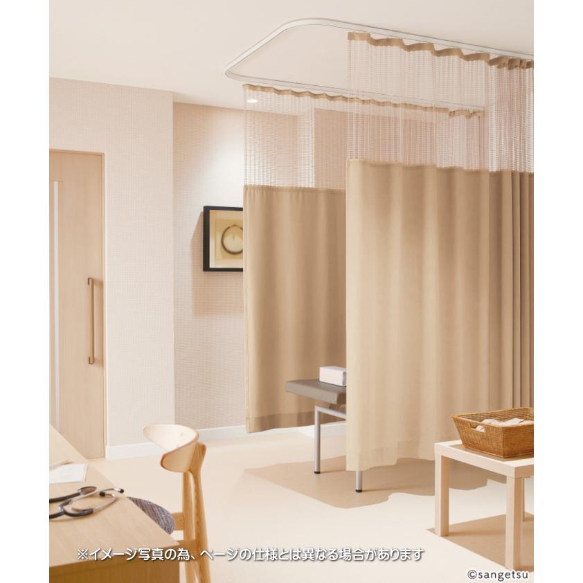 サンゲツ　カーテン2枚組み　195cm X 200cm サンゲツ（SANGETSU） カーテン 病院 防炎 ミズーリ メディカル仕様