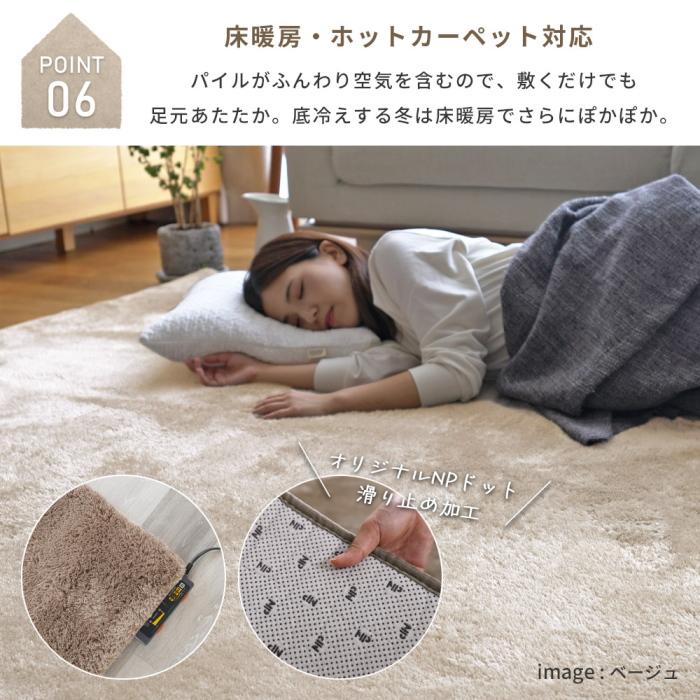 ERARE（エラーレ） ラグ 厚手 新EXマイクロ2層 ウレタンラグ 長方形