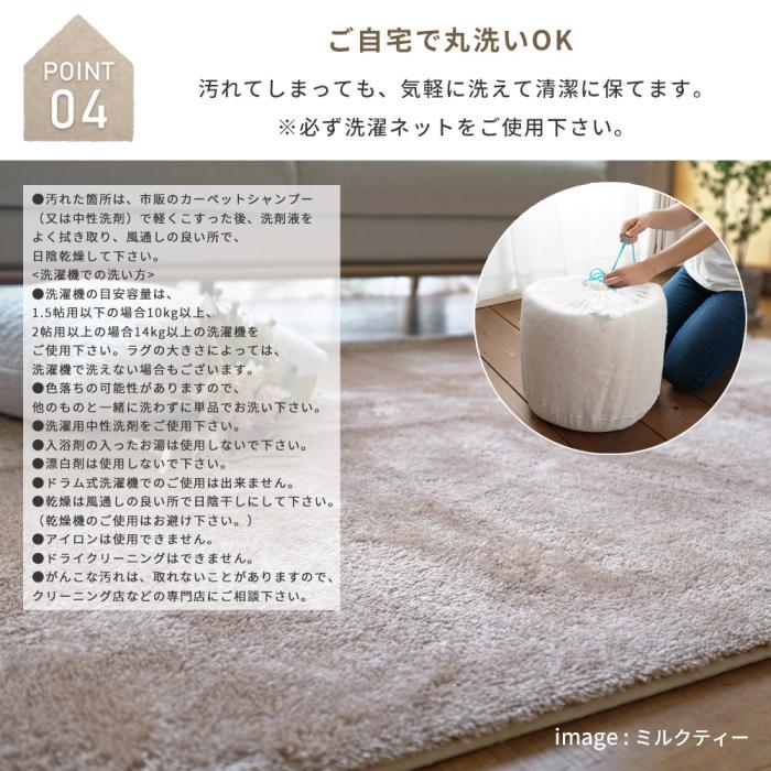 ERARE（エラーレ） ラグ 厚手 新EXマイクロ2層 ウレタンラグ 長方形