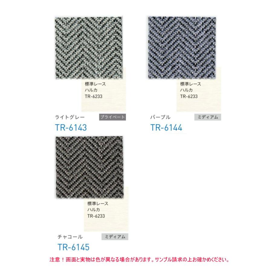 ロールスクリーン TOSO トーソー マイテック 防炎 ウォッシャブル 標準 ヘリンボーン TR6143〜TR6145 幅160.5〜200cmＸ高さ121〜160cmまで_1