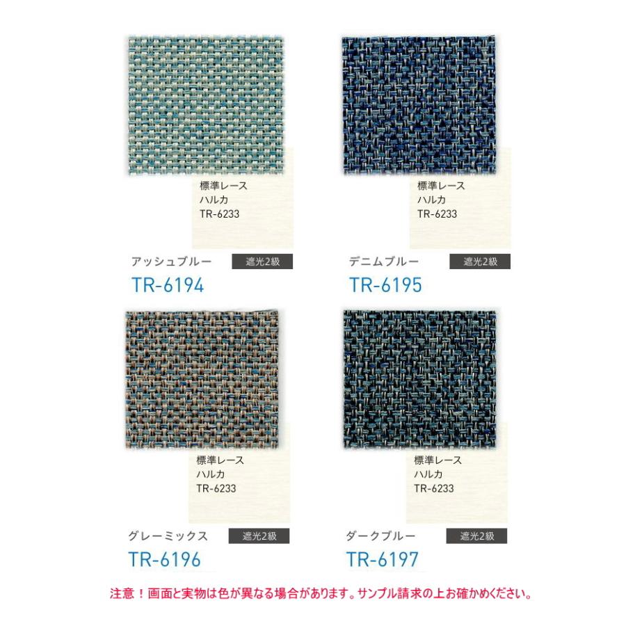 ロールスクリーン TOSO トーソー マイテック 防炎 ウォッシャブル 標準 遮光 2級 ニーム TR6194〜TR6197 幅80.5〜120cmＸ高さ81〜120cmまで_1