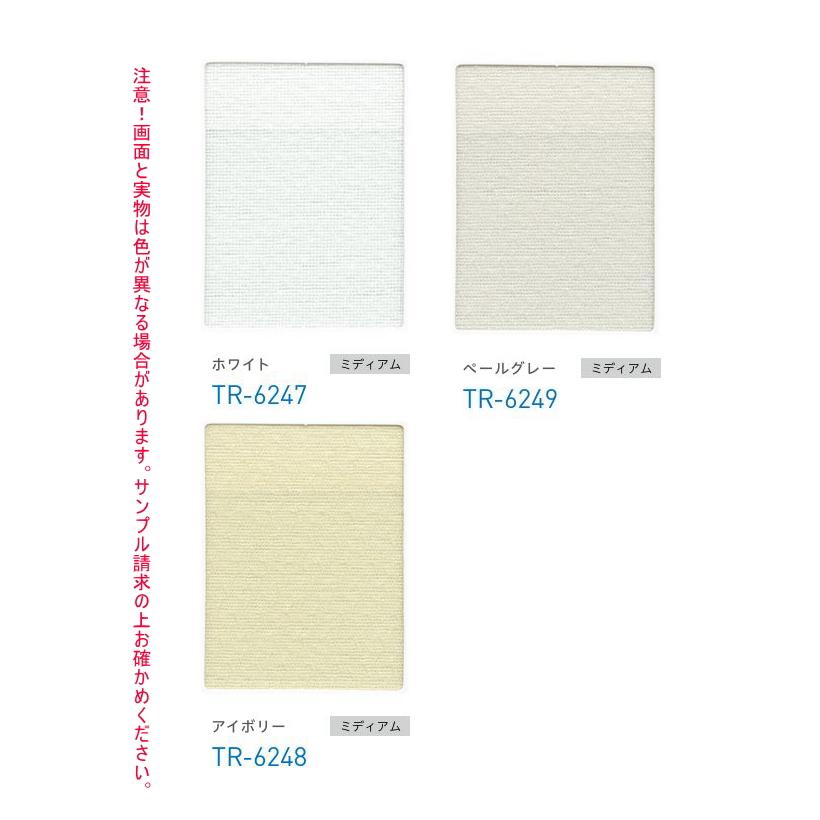 ロールスクリーン TOSO トーソー マイテック 防炎 ウォッシャブル 標準 ルセア TR6247〜TR6249 幅30〜50cmＸ高さ81〜120cmまで