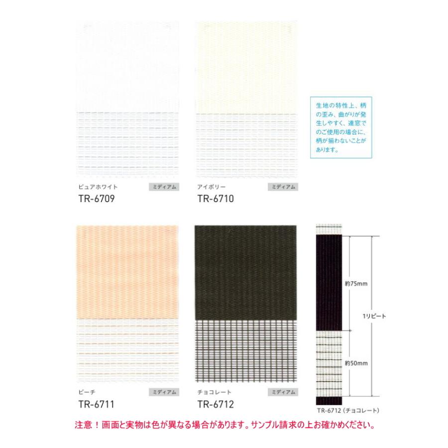 ロールスクリーン 調光 TOSO トーソー 防炎 ビジック小窓 ゼブラ TR6709〜TR6712 幅30〜80cmＸ高さ121〜160cmまで_3
