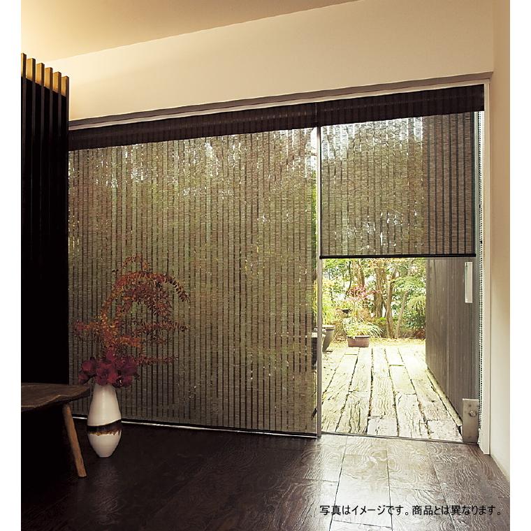 タチカワ　ロールスクリーン　ラルク　防炎　小型　ブラウン ラルク 小型 タチカワブラインド｜ロールスクリーン（ロール