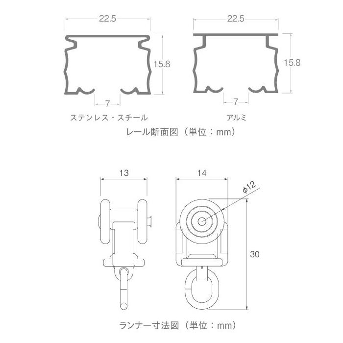 TOSO（トーソー） カーテンレール 機能性レール ニューデラック 3m