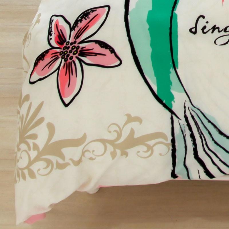 アリエル 寝具カバー3点セット 布団カバー、シーツ、ピローケース（枕