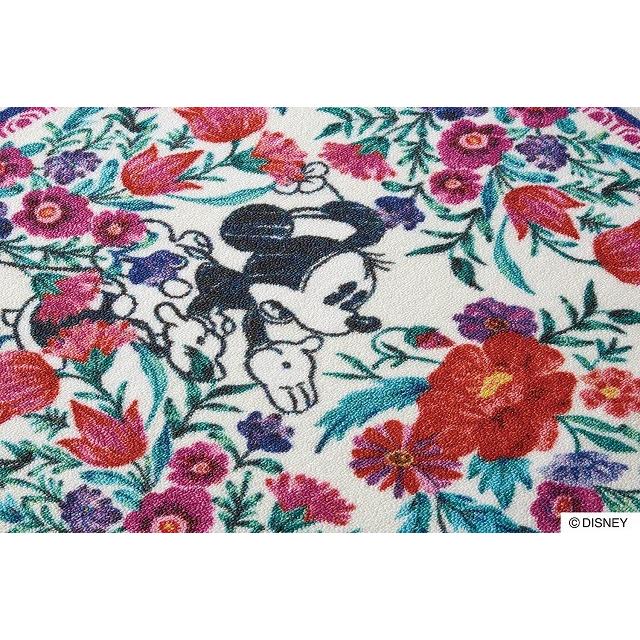 ディズニーホームシリーズ ミッキー ロイヤルガーデンラグ 約133×185cm MICKEY スミノエ(2025)の画像