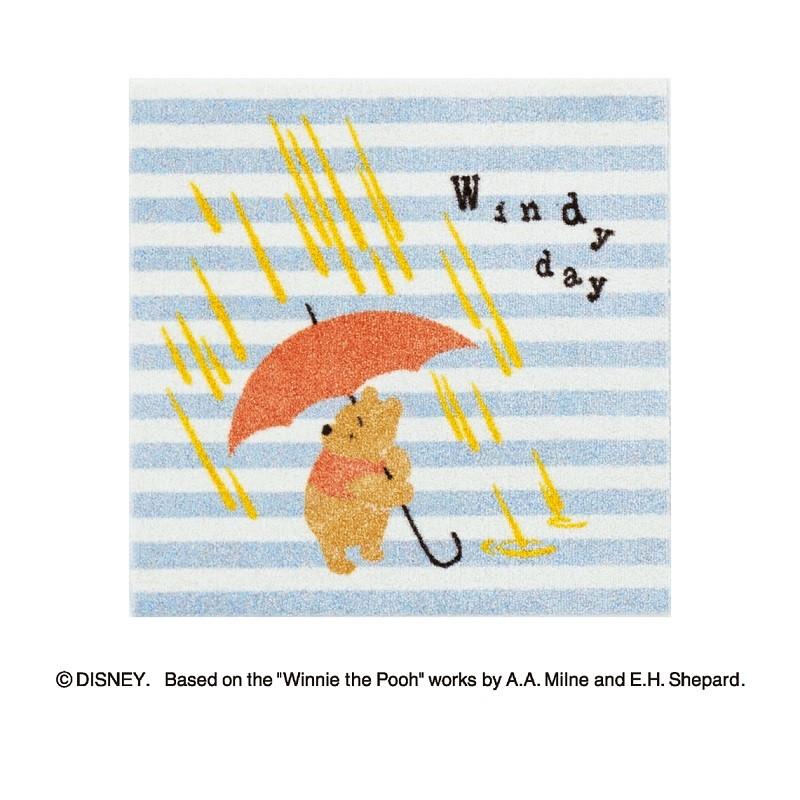 ディズニーホームシリーズ プー デイリーラグ 約50×50cm 6枚セット