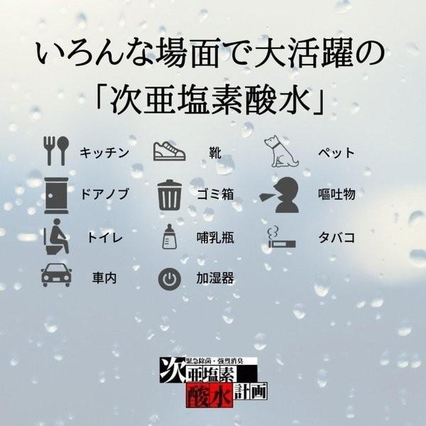 次亜塩素酸水 除菌スプレー 弱酸性 衛生 清拭 消臭剤 高濃度次亜塩素酸水溶液 1000ppm 800ml |  | 03