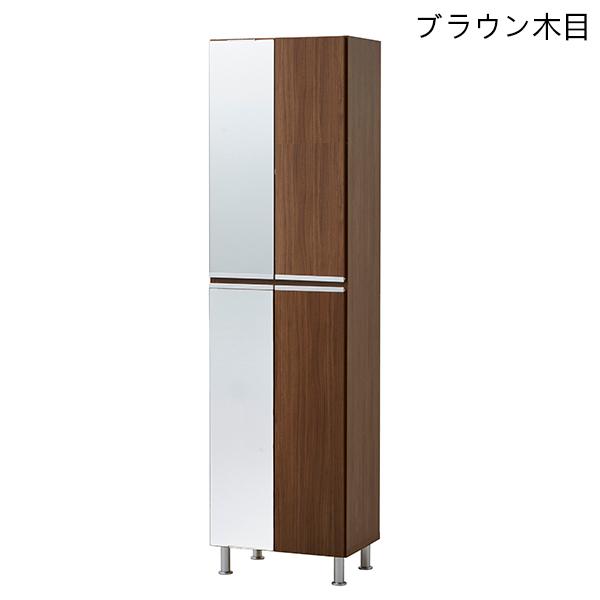 下駄箱 シューズボックス シューズラック シンプル 玄関収納 日本製 国産 幅50cm 左側姿見タイプ 鏡付き 脚付き 収納家具 靴収納 エントランス 家具 木製_4