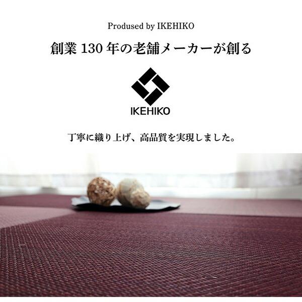 【レビュー投稿でクオカ500円GET】い草 置き畳 無地調 空間 消臭 縁無し お手入れ簡単 裏面滑り止め 約70×70×1.5 9枚組｜interior-moka224｜02