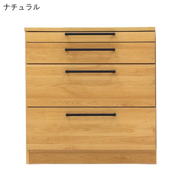 カップボード カウンター 引出収納 レール付き 幅85 日本製 国産 完成品_13