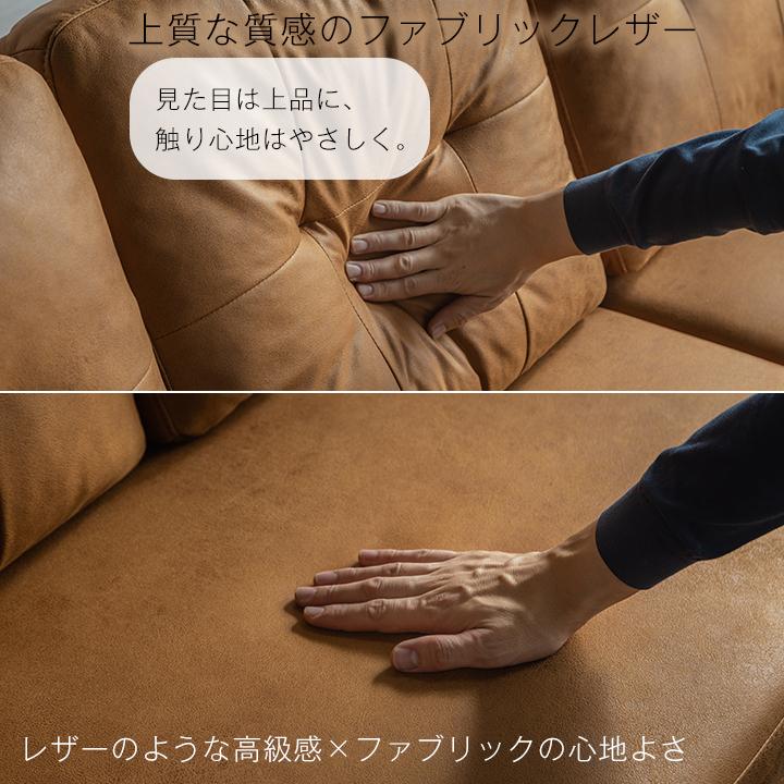 大人気！！3WAYで使えるソファ【ソファ　カウチ　ベッド】【ブラウン】 3 ソファーベッド 3人掛け 3WAY カウチソファ 収納付き スツール内蔵