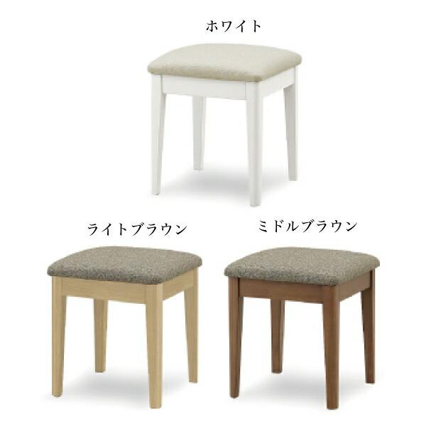 ドレッサー 化粧台 鏡台 スツール付 化粧品収納 姿見 ミラー_1