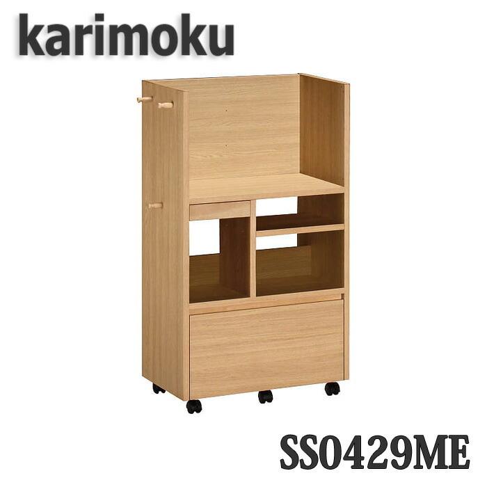 【開梱設置付き】カリモク家具 SS0429 マルチラック 幅600×奥348×高1071mm ランドセルラック 送料無料、日本製国産の画像