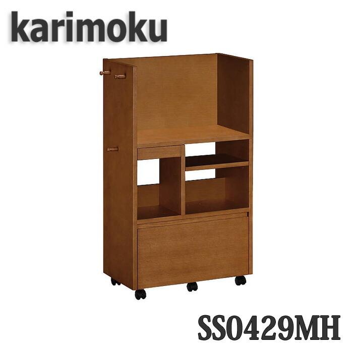 【開梱設置付き】カリモク家具 SS0429 マルチラック 幅600×奥348×高1071mm ランドセルラック 送料無料、日本製国産の画像