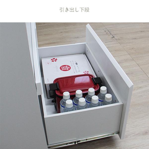 開梱設置無料】 カップボード レンジ台 キッチンボード 食器棚 幅140cm