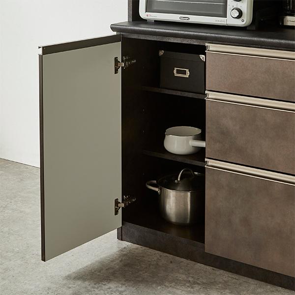 オープンボード ダイニングボード キッチンボード 食器棚 幅150cm 幅149.4X奥行48X高さ190.5 レンジボード 開梱設置 レンジ台