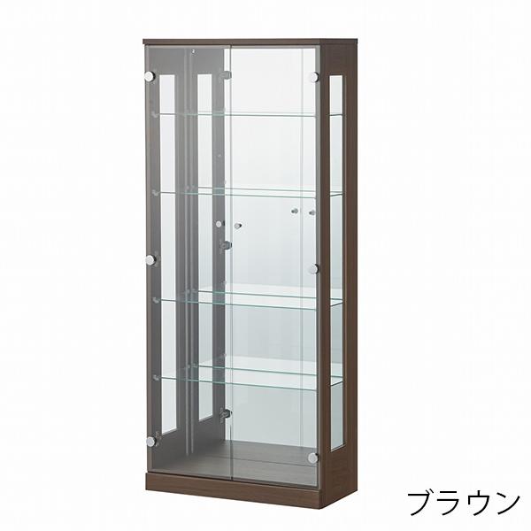 コレクションボード コレクションケース キャビネット 飾り棚 幅63.5cm 幅63.5 高さ148cm 高さ148 リビング収納 ガラスケース シンプル おしゃれ