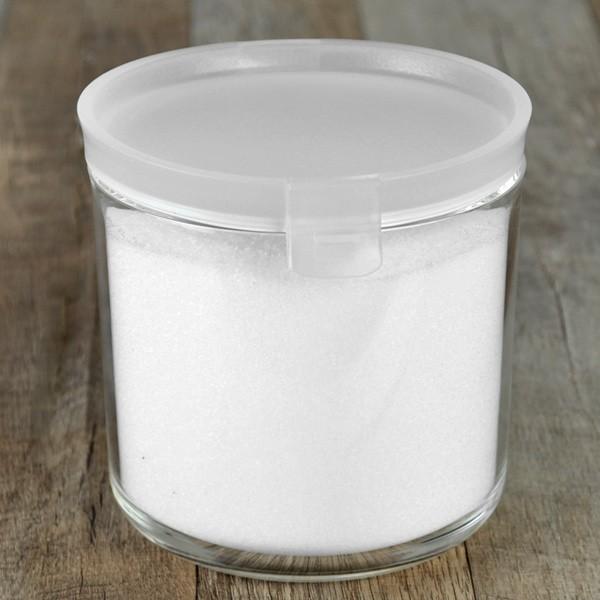 保存容器 アクリルキャニスター 円筒型 890ml 3個セット